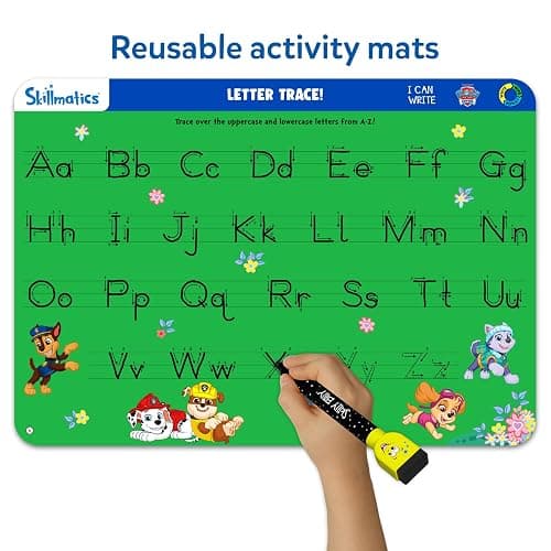 Skillmatics I Can Write PAW Patrol - Reusable Preschool Learning Activities, Educational Toy and Game, Back to School Supplies, Gifts for Students, Kids, Toddlers Ages 3, 4, 5, 6 thumbnail 3