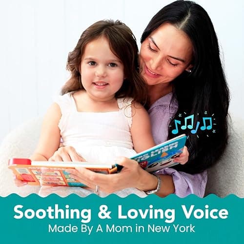 Learning Songs: Musical Toys & Interactive Sound Book for Toddlers 1-3, Baby’s First Year Music Book Gift, Singing Book for 1 Year Old Toddler & Kids, Nursery Rhymes Musical Books for Baby & Children thumbnail 5