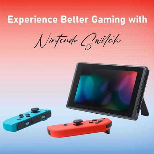 Nintendo Switch with Neon Blue and Neon Red Joy‑Con V2 (Red & Blue Switch) thumbnail 4