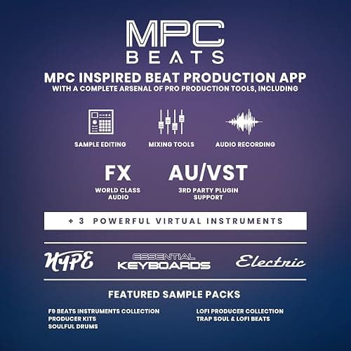Akai Professional LPK25 - USB MIDI Keyboard Controller with 25 Responsive Synth Keys for Mac and PC, Arpeggiator and Music Production Software,black thumbnail 7