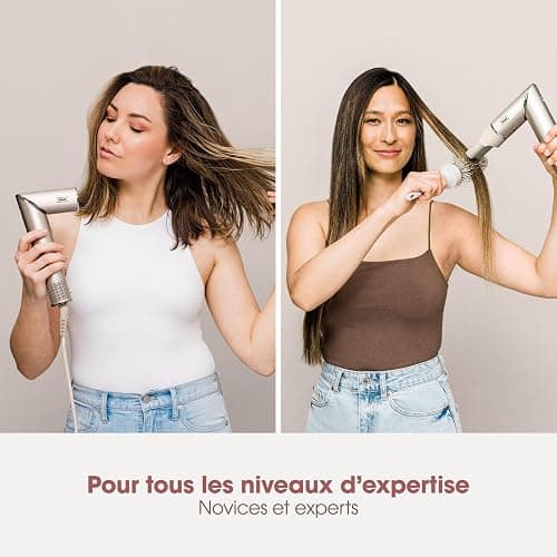 Shark styler à air chaud Coiffeur-séche multi-styles à air chaud avec boucleurs auto-enroulants, brosses et concentrateur,Sans dommage dû à la chaleur, coiffage polyvalent, pour tous types de cheveux thumbnail 11