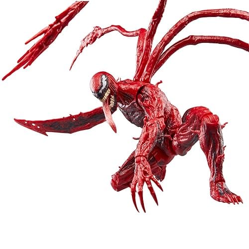 Marvel Legends Series Carnage, Venom: Let There Be Carnage Deluxe Collectible 6 Inch Action Figure thumbnail 8