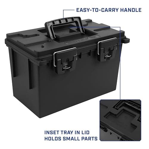 Sheffield 12764 XL Storage Bins With Lids, 4-Pack Stackable Storage Bins, Made in USA, Lockable and Water-Resistant Containers with Lids, Plastic Containers for Home, Classroom, and Dorm thumbnail 9