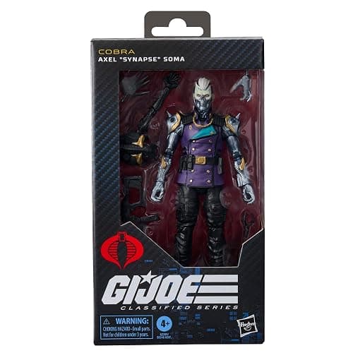 G.I. Joe Classified Series #211, Axel Synapse Soma, Collectible 6 Inch Action Figure Set with 6 Accessories thumbnail 3