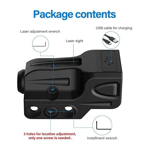 Gmconn Rechargeable Green/Blue/Red/IR/Purple Beam, Low Profile Beams Compatible with 21MM Rail thumbnail 6