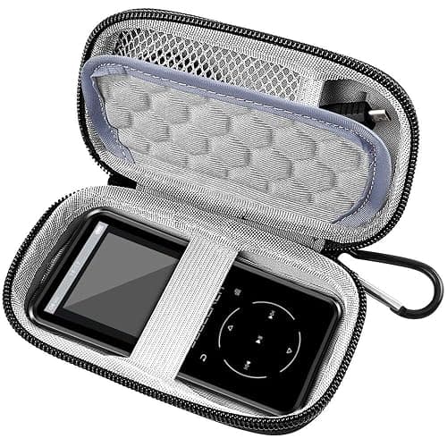 MP3 & MP4 Player Case for Luoran/for innioasis/for TIMMKOO/for MYMAHDI/for Phinistec/Music Players Bluetooth. MP3 Player for Kids Storage Box Fit for Earbuds, USB Cable and More (Bag Only) - Image 1