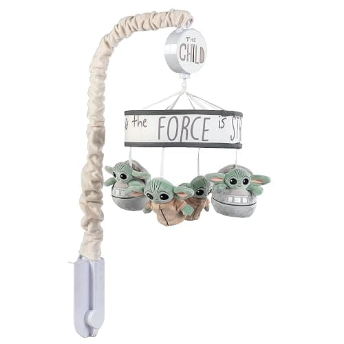 Lambs & Ivy Star Wars The Child/Baby Yoda Musical Baby Crib Mobile Soother Toy thumbnail 6