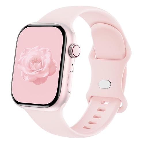 Sycamond Silicone Band Compatible with Apple Watch 41mm 38mm 40mm 49mm 46mm 45mm 42mm 44mm, Replacement Sport Strap Wristband for iWatch Series 11 10 9 8 7 6 5 4 SE Ultra 3 2 1 Women Men - Image 1