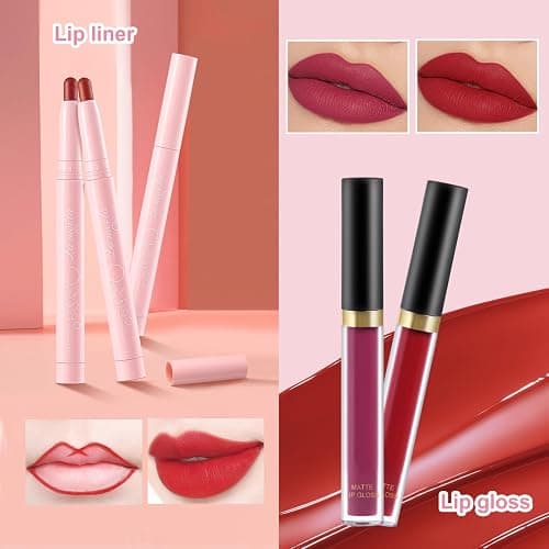 Fynqwor Makeup Kit,Makeup Set,25Pieces All in One Makeup Kit for Women and Teens,Hypoallergenic Makeup sets for Women Full Kit,make up kits for teens,Christmas makeup gift set for beginners thumbnail 6