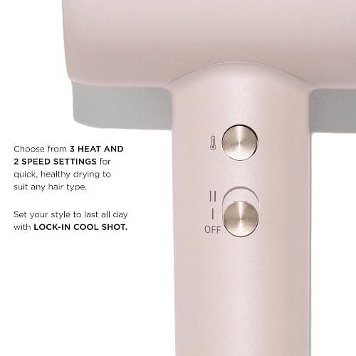 T3 LuxeDry High-Performance Hair Dryer Set with Drying Concentrator, Styling Concentrator & Diffuser Attachments |Fast, Powerful Drying & Styling |for All Hair Types thumbnail 6