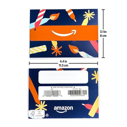 Amazon Physical Gift Card | In a Mini Envelope - Birthday thumbnail 4