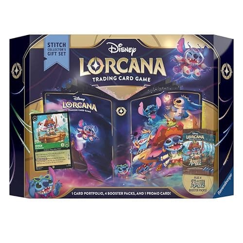 Ravensburger Disney Lorcana TCG: Azurite Sea Stitch Collector's Gift Set | Deluxe Collectible Set with Over 200 Art Pieces | Ultimate Game Experience for Ages 8+ thumbnail 5
