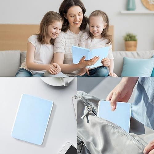 TaIYanG Case for 7" All-New Kindle Paperwhite (12th Generation 2024) & Kindle Colorsoft Signature Edition 2024, Lightweight Slim Smart PU Leather Cover with Auto Sleep Wake, Light Blue thumbnail 8
