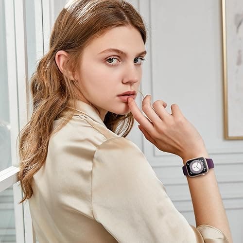 6 Pack Sport Bands Compatible with Apple Watch Band 38mm 40mm 41mm 42mm 44mm 45mm 49mm 46mm,Silicone Waterproof Strap for iWatch Apple Watch Series 11 10 9 Ultra 8 7 6 5 4 3 2 1 SE Women Men thumbnail 5