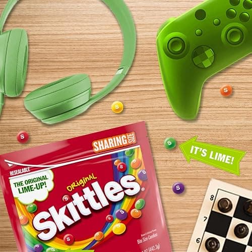 Skittles, Original Candy Sharing Size Bag, 15.6 oz thumbnail 5