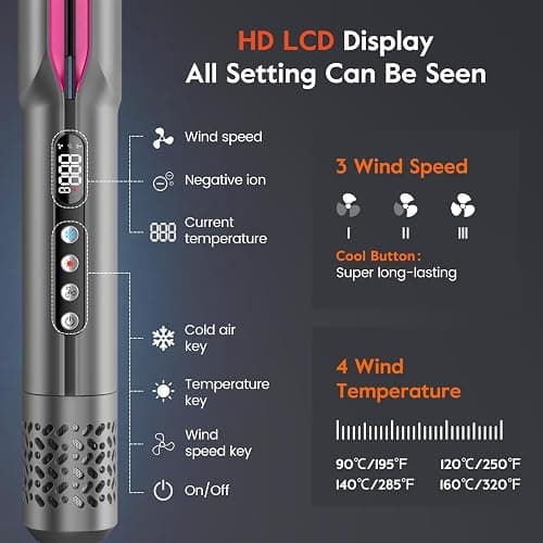 slopehill 2-in-1 Hair Straightener and Blow Dryer, Professional Flat Iron with High-Speed Airflow Technology for Straight, Smooth Hair thumbnail 5