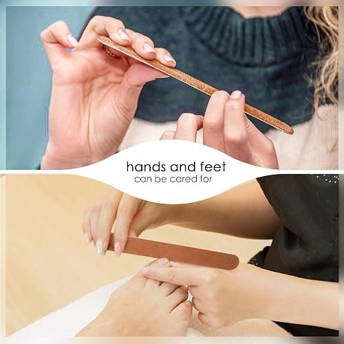 CANVALITE Nail File Large Emery Boards for Nails,180 Grit Nail Files for Natural Nails, Thin Emory Nail File Pack Manicure Tool for Home Use 50PCS thumbnail 8