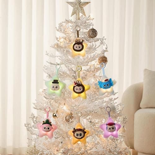 POP MARTTHE MONSTERS Classic Series-Sparkly Blind Box, THE MONSTERS Blind Box Figures, Random Design Collectible Toys Home Decorations, Holiday Birthday Gifts, Single Box - Sparkly Plush Pendant - Single Box thumbnail 5
