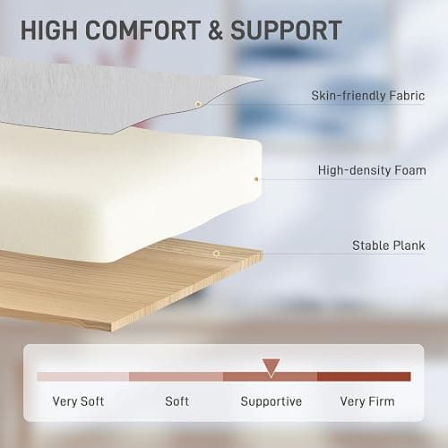 HOMCOM Swivel Office Chair, Faux Rabbit Fur Upholstered Vanity Desk Chair with Adjustable Height, Armrests and Wheels for Office, Makeup, Dressing Table, Cream White thumbnail 4