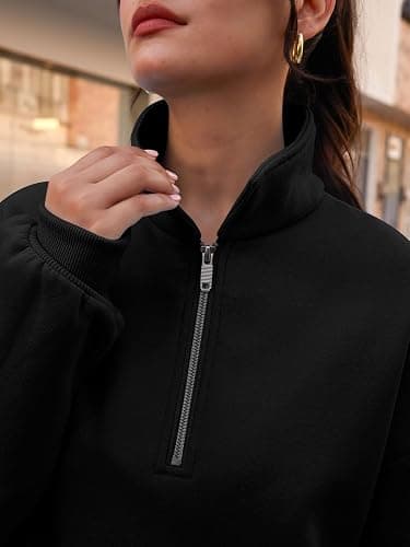 Trendy Queen Womens Zip Up Hoodies Oversized Sweatshirts Preppy Clothes Fall Teen Girls Outfits Fashion Crewneck Pullover thumbnail 5