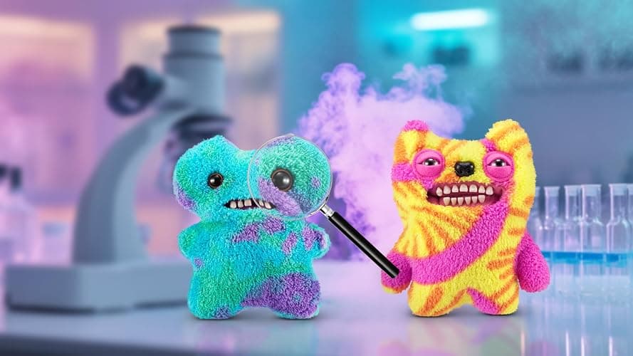 Fuggler Laboratory Misfits by ZURU Funny Ugly Monster, Plush, Collectible, Silly, Toy (Old Tooth) thumbnail 8