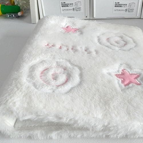 Plush Card Album, Cute Cartoon Binder Card Holder, Fits 80 Cards Carrying Case Binder Album, Book Folder Storage Organizer thumbnail 6
