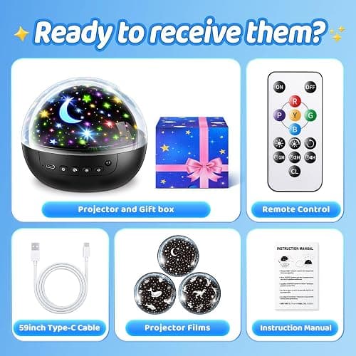 Staryou Dinosaur Toys for Kids 3-5, 【Remote+3 Films+93 Effects】 Dinosaur Toys for Kids 2-4, 【3 Timer+5 Brightness】 3 Year Old Boy Gift, Rotate 3 Year Old boy Birthday Gift, Boys Christmas Gifts Boys thumbnail 9