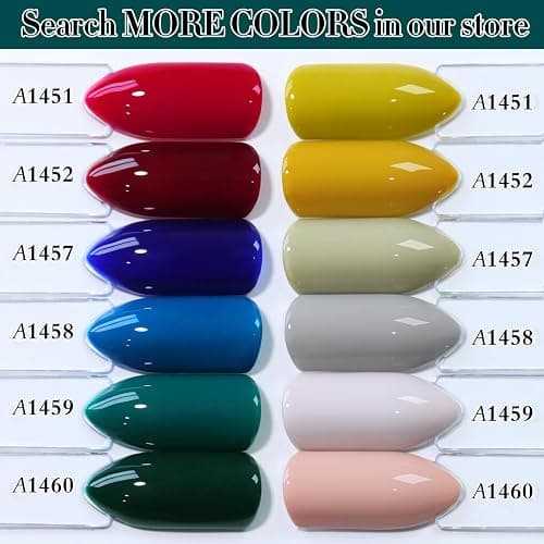 Double Rhythm 15ML Gel Polish Pure Sheer Same Color Same Bottle Soak Off Gel Polish Art Manicure Salon DIY at Home for Women (Green-A1459) thumbnail 7