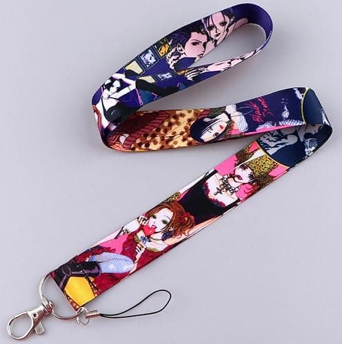 Pinstant NANA Osaki Komatsu Anime Manga 17.7" Neck Lanyard Keychain Holder ID Badge Mobile Phone Pin Strap thumbnail 3
