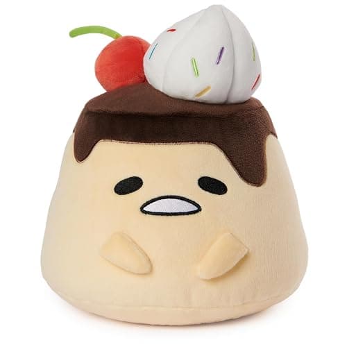 GUND Sanrio Gudetama The Lazy Egg Stuffed Animal, Flan Gudetama Plush Toy for Ages 1 and Up, 9” - Image 1