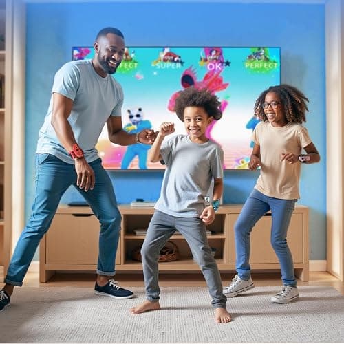 4 Pack Wrist Bands for Nintendo Switch Just-Dance 2026 2025 2024 2023 and for Zumba Burn It Up for Joy-Con, Adjustable Elastic Straps Switch Dance for Switch/OLED Joypad Controller for Adult and Kids thumbnail 7