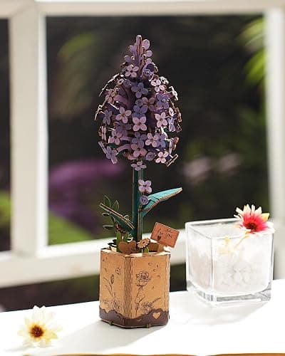 Wooden Flower Puzzle thumbnail 2