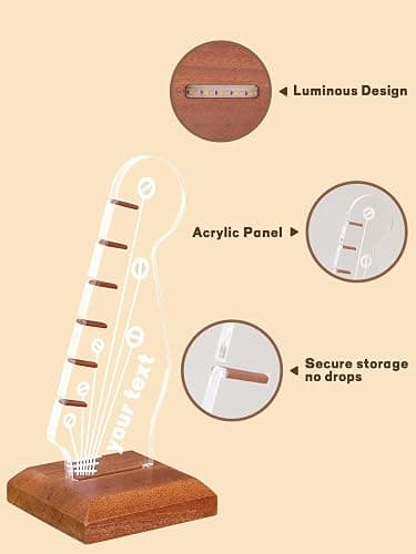 Light up guitar pick holder thumbnail 6