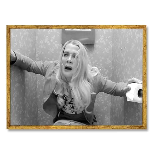 White Chicks Poster Funny Movie Bathroom Wall Art 90s Retro Film Posters Vintage Black And White Humor Comedy Canvas Prints The Toilets Sign Picture for Room Modern Home Decor 12x16inch Unframed thumbnail 7
