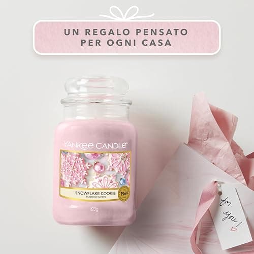 Yankee Candle Candela profumata in giara grande | Biscotto del fiocco di neve | Durata Fino a 150 Ore | Regali perfetti per le donne thumbnail 5