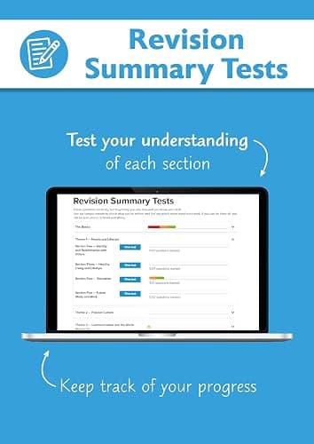 New GCSE Spanish AQA Complete Revision & Practice with CGP RevisionHub (for exams from 2026): Includes Audio & Online Tests (CGP AQA GCSE Spanish) thumbnail 8