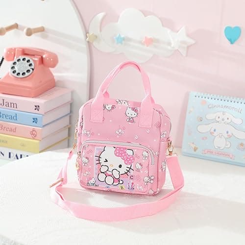 Cute Cartoon Tote Bag, Crossbody Bags for Girls, Adjustable Strap Sling Backpack, Best Gifts for Her thumbnail 7