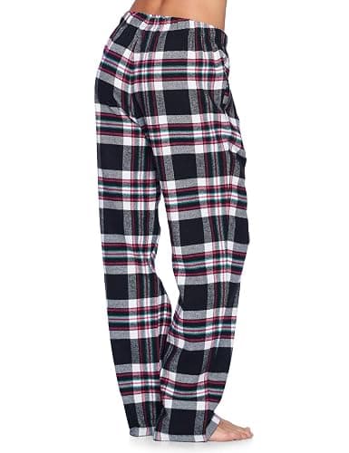 Ashford & Brooks Women's Super Soft Flannel Plaid Pajama Sleep Pants thumbnail 3