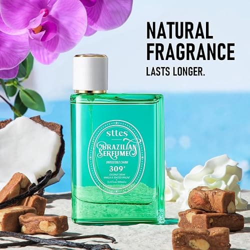 Sttes Perfume 309# (Irresistible Charm) – Eau de Parfum 100ml (3.4 fl oz) – Coconut Cream, Vanilla, Toasted Praline thumbnail 5
