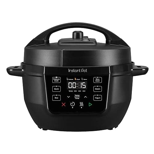 Instant Pot 4QT RIO Mini 7-in-1 Multi-Cooker, Pressure Cooker, Slow cook, Sauté, Steam, Rice Maker, Yogurt, & Warmer, Black, 4 Quarts - Image 1