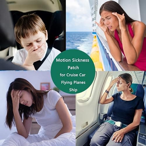 369 Life Motion Sickness Patches for Car and Boat Rides, Ships, Cruise and Airplane & Other Forms of Transport - Travel Essentials, for Adults and Kids (24 Count) thumbnail 4