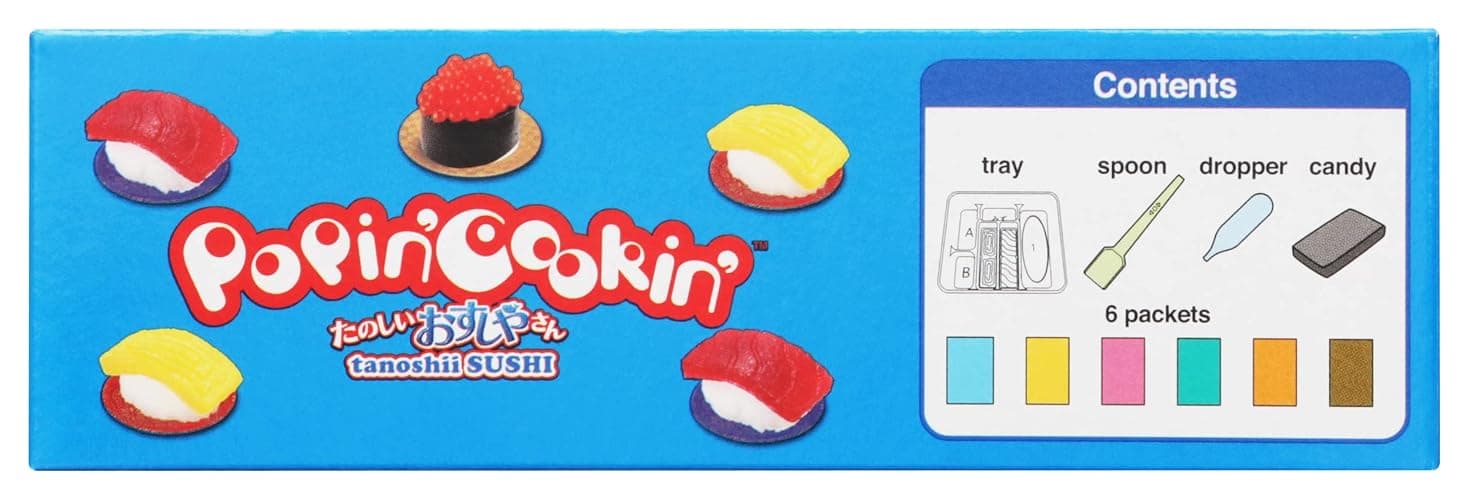 Kracie Popin' Cookin' DIY Candy Sushi Kit, No Bake, 1 Ounces (Pack Of 1) thumbnail 5