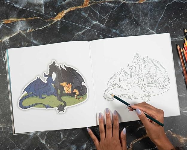 Fourth Wing: The Official Coloring Book thumbnail 11