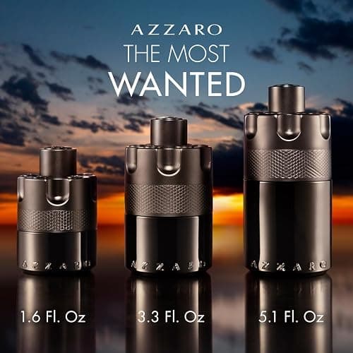Azzaro The Most Wanted Eau de Parfum Intense - Woody & Seductive Mens Cologne - Fougère, Ambery & Spicy Fragrance for Date Night - Lasting Wear - Luxury Perfumes for Men thumbnail 8