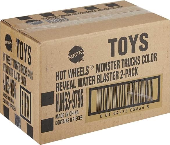 Hot Wheels Monster Trucks Color Reveal 2-Pack & Clip-On Water Tank, 2 Toy Trucks with Surprise Color Change (Styles May Vary) thumbnail 6