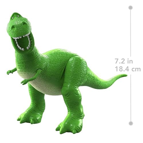 ​Mattel Disney and Pixar Toy Story 5 Rex Action Figure | 7-inch Playscale, 1 Key Character, 8+ Posable Joints, Movie-Accurate Design thumbnail 3