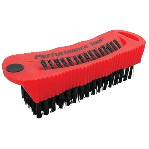Performance Tool W9163 Utility and Fingernail Brush with Magnet / Scrub Brush - Image 1
