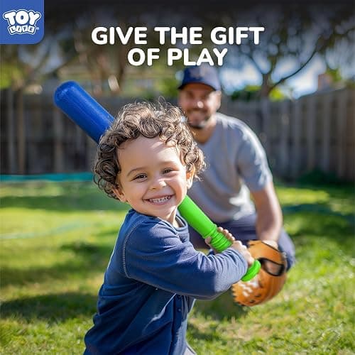 TOY Life Tball Set for Kids 3-5 5-8 Tball for Kids 5-8 Tee Bat Toddler Baseball Tee Balls Set Bat Baseball Kid T Ball Stand for Kid 3-5 T Ball Bat Outdoor Outside Door Toys thumbnail 6