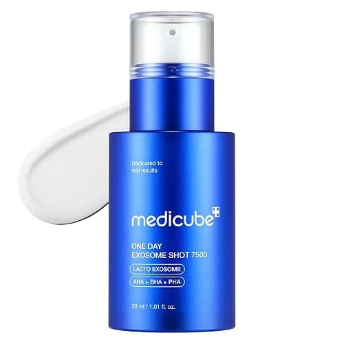 medicube Zero Exosome Shot 7,500 PPM Spicule Facial Serum | Liquid Skin Booster Serum | Exosome, AHA+BHA+PHA | Pore Care, Dead Skin Cells, Skin Texture | Korean Skin Care 1.01 fl.oz - Image 1
