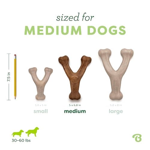 (3 Pack) Benebone wishbones dog chew toy thumbnail 4